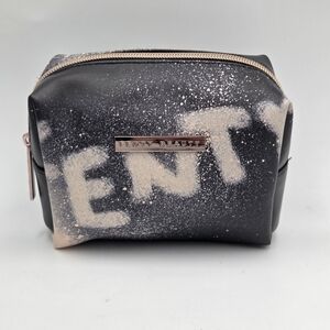 FENTY Beauty Small Cosmetics Bag - Travel Makeup Pouch Spray Paint Design